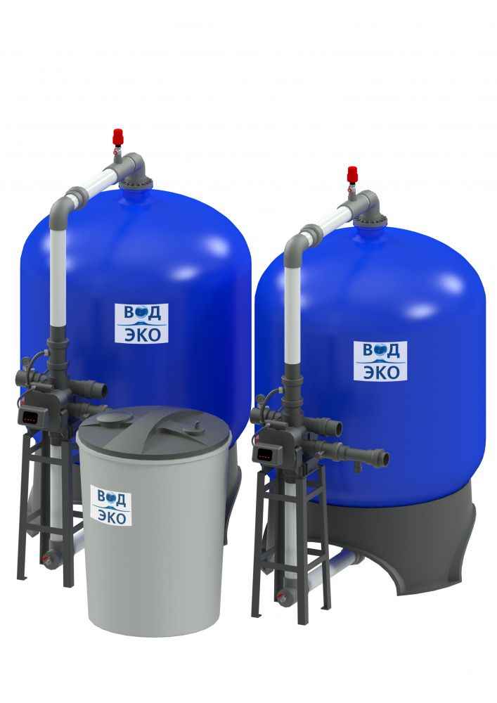 Установка умягчения АКВАФЛОУ SR 1100/2-112A3