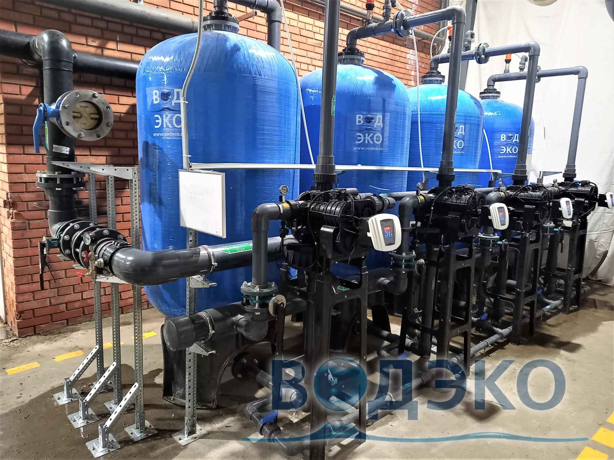 Станция водоподготовки на заводе Леном Станция водоподготовки на заводе Леном