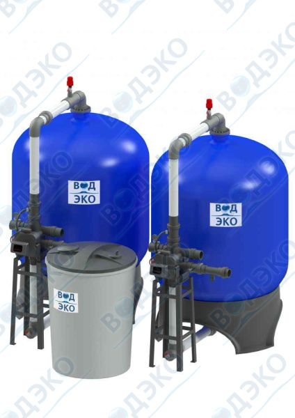 Установка умягчения АКВАФЛОУ SR 1100/2-112A3