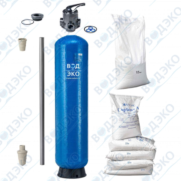 Установка фильтрации и обезжелезивания АКВАФЛОУ FR 120/A-56A